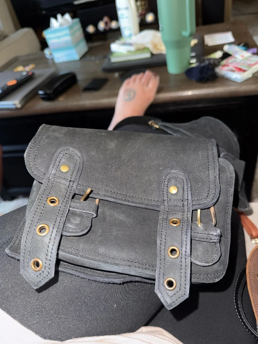 Leather Danny Pack - Picture 1 of 3